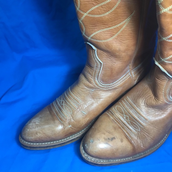 Men’s Cowboy Boots 7D pretty good shape only $24 - Picture 4 of 4